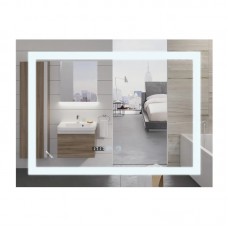 Дзеркало Mix WARM MR02-70x50 з Led Touch, Anti-fog, димером, регулятором яскравості, годинником (MI6668) Дзеркало Mix WARM MR02-70x50 з Led Touch, Anti-fog, димером, регулятором яскравості, годинником (MI6668)