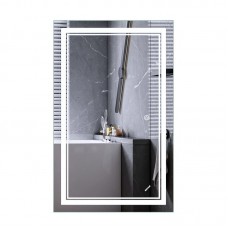 Дзеркало Mix Premium QUADRO MR20-50x80-Reverse з Led Touch, Anti-fog, димером, регулятором яскравості (MP6620) Дзеркало Mix Premium QUADRO MR20-50x80-Reverse з Led Touch, Anti-fog, димером, регулятором яскравості (MP6620)