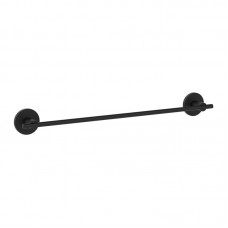 Полотенцедержатель одинарный Zer Delux M1301A Black (465 мм) (ZX4649)