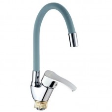 Смеситель для кухни Mix YUB4-279 Reflector Gray с серым силиконовым изливом (MI6485) Смеситель для кухни Mix YUB4-279 Reflector Gray с серым силиконовым изливом (MI6485)
