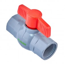 Кран кульовий PL PVF-1" FF PVC (PM0627)