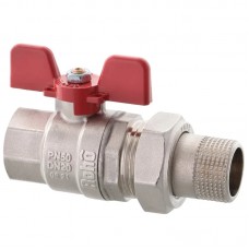 Кран з американкою прямий Rh R105-075 — 3/4" (RO0087) Кран з американкою прямий Rh R105-075 — 3/4" (RO0087)