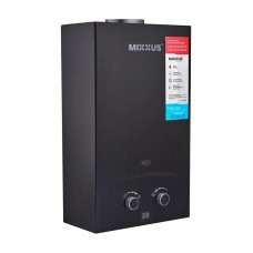 Газова колонка Mix GWH-0210 BASIC BLACK димохідна 10 л/хв (колір чорний) (WH0023)