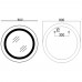 Дзеркало Mix PLAIN MC02-80 з Led Touch, Anti-fog, димером, регулятором яскравості, годинником (MI6931) Дзеркало Mix PLAIN MC02-80 з Led Touch, Anti-fog, димером, регулятором яскравості, годинником (MI6931)