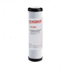 Картридж KR KV-05-2510 (старий арт. KV.0302) з активованим спресованим вугіллям 2,5"х10" (KR5467) Картридж KR KV-05-2510 (старий арт. KV.0302) з активованим спресованим вугіллям 2,5"х10" (KR5467)