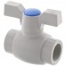 Кран кульовий PPR КШ Kr (метелик) для гарячої води 25 (Kr K0182.PRO) (KP0235)