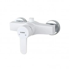 Смеситель для душа PL MARIO-003 SET WHITE (со шлангом, лейкой и кронштейном) (MX1894)