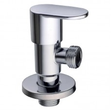 Кран для під'єднання сантехприладів Champion VAL-08 1/2x1/2 Chrome (неірж. сталь) (CH6198)