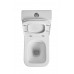 Унитаз-компакт Mixxus Premium Quadro-0401-R 610x365x825mm, система смыва RIMLESS (MP6457)