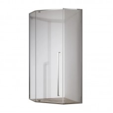 Душова кабіна без піддона KR SR SC06-100x100x200-TR-01 прозоре скло Easy Clean 8 мм, хром (KR5365)