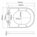 Унітаз підвісний Mixxus Premium ELLIPSE-0309-T1 GRAY 530x360x350mm система змиву TORNADO 1.0 (MP6655) Унітаз підвісний Mixxus Premium ELLIPSE-0309-T1 GRAY 530x360x350mm система змиву TORNADO 1.0 (MP6655)