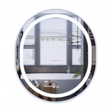 Дзеркало Mix Premium ELLIPSE MV05-80x70-Reverse WHITE з Led Touch, Anti-fog, димером (3-6,5kK) (MP6645)