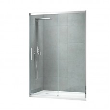 Двері в нішу KR SR SD05-140x200-TR-01 прозоре скло Easy Clean 6 мм, хром (KR5406)