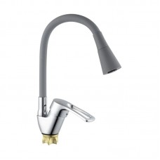 Смеситель для кухни с силиконовым изливом Champion YUB 011-181 (Nut) Refl.Grey (MI6422) Смеситель для кухни с силиконовым изливом Champion YUB 011-181 (Nut) Refl.Grey (MI6422)