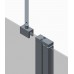 Шторки скляні на ванну KR SR BS03-95x140-TR-01 прозоре скло 6 мм, хром (KR5402)