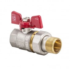 Кран с американкой 1" (Kr KR.227) (KR0013)
