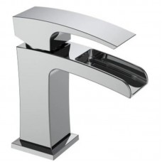 Смеситель для умывальника KR KB-14007-01 водопад (Цвет хром) (KR3446)