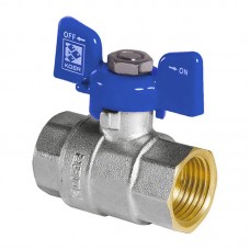 Кран шаровый Kr 3/4" ГГБ (KR.217.B) синий (KR2720) Кран шаровый Kr 3/4" ГГБ (KR.217.B) синий (KR2720)