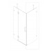 Бічна стінка для кабіни KR SR SW04-90x200-TR-07 прозоре скло Easy Clean 10 мм, графіт (KR5391) Бічна стінка для кабіни KR SR SW04-90x200-TR-07 прозоре скло Easy Clean 10 мм, графіт (KR5391)