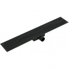 Душовий трап із неіржавкої сталі SUS304 Kr FD35-70x700 Black (KR3277)