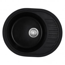 Мийка кухонна Hb HB8311-G226 Black 570x450x180 (HB0979)