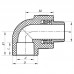 Кут НР 25x1/2M PPR Kr K0119.PRO (KP0142)