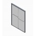 Двері в нішу KR SR SD03-140x200-TR-01 прозоре скло Easy Clean 8 мм, хром (KR5385) Двері в нішу KR SR SD03-140x200-TR-01 прозоре скло Easy Clean 8 мм, хром (KR5385)