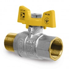 Кран кульовий KR KG.208 — 3/4" FM ГШБ (газ) (KR4964) Кран кульовий KR KG.208 — 3/4" FM ГШБ (газ) (KR4964)