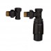 Комплект для під'єднання радіатора KR SET-24.Black — 1/2" кутовий з термоголовкою (KR5283)