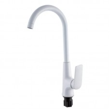Смеситель для кухни PL Lucas-011 SET White с подводкой (PM0714)
