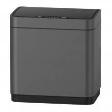 Відро для сміття сенсорне прямокутне KR TC-020312-07 12 л колір графіт (KR5587)