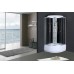 Бокс душовий з гідромасажем Mix STRONG SBH01-90x90x215-GR SATIN з високим піддоном (MI6889) Бокс душовий з гідромасажем Mix STRONG SBH01-90x90x215-GR SATIN з високим піддоном (MI6889)
