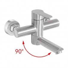 Змішувач для ванни HB DAX-009 EURO з неіржавкої сталі SUS304 (HB9613)