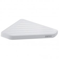 Кутова полиця у ванну пластикова Zer A8021 (ZX2815)