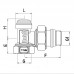 Кран радіаторний Rh R5250-050 — 1/2" кутовий (RO0132) Кран радіаторний Rh R5250-050 — 1/2" кутовий (RO0132)