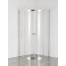 Душова кабіна без піддона Mix PLAIN SC01-90x90x185-TR CHROME прозоре скло 4 мм (MI6899)