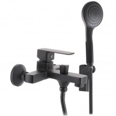 Змішувач для ванни Hb Kubus 009 Euro Чорний (HB3932)