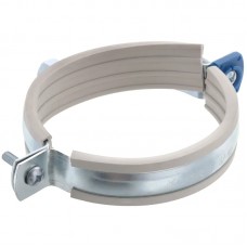 Хомут трубний оцинкований Kr KCB.10.G 3" (87-92) сірий (KR2791) Хомут трубний оцинкований Kr KCB.10.G 3" (87-92) сірий (KR2791)