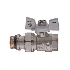 Кран кульовий з американкою NL classic NFC.963-06-1/2" FM ГШБ WHITE "антипротечка" (NF3160) Кран кульовий з американкою NL classic NFC.963-06-1/2" FM ГШБ WHITE "антипротечка" (NF3160)