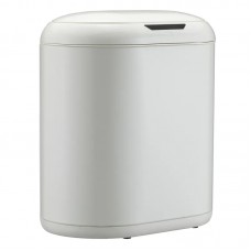 Відро для сміття сенсорне овальне Mix Premium Topper-TC0112 White 12 л колір білий (MI7082)