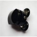 Ролики для душових кабін подвійні колеса Mix PREMIUM ROLLERS SCP01-1 BLACK верхні (23 mm для DIVERSE