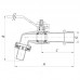Кран пивний 1/2" (Kr KR.256) (KR2749) Кран пивний 1/2" (Kr KR.256) (KR2749)