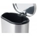 Відро для сміття з плавним закриванням овальне Mix Premium Strong-TC0120 SS Color 20 л колір неіржавка (MI7081)