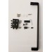 Душова кабіна без піддона Mix Premium BEVEL SC01-100x80x195-TR Black прозоре скло 6 мм (MI6870)