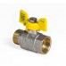Кран шаровой Kr KR.218.G - 1" FM ГШМ YELLOW, ручка "бабочка" желтая (KR0096) Кран шаровой Kr KR.218.G - 1" FM ГШМ YELLOW, ручка "бабочка" желтая (KR0096)