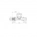 Тройник переходный с ВР KR KA.T16-06F-16 - 16(2.2mm) x 1/2"F x 16(2.2mm) (KR4894)