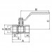 Кран кульовий 3/4" ГГР EUR EP.220 (EP2938)
