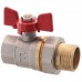 Кран с американкой 3/4" FERRO PL art. 400 (латунна куля) (FE0555) Кран с американкой 3/4" FERRO PL art. 400 (латунна куля) (FE0555)