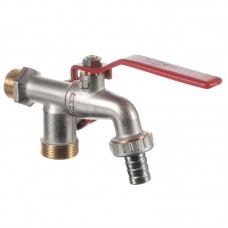 Кран поливу з додатковим виходом Kr KR.248 — 1/2" (KR3071)
