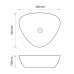 Раковина накладна Mixxus Premium WAVE-0104 MARBLE 460х420х130 mm (MP6534) Раковина накладна Mixxus Premium WAVE-0104 MARBLE 460х420х130 mm (MP6534)